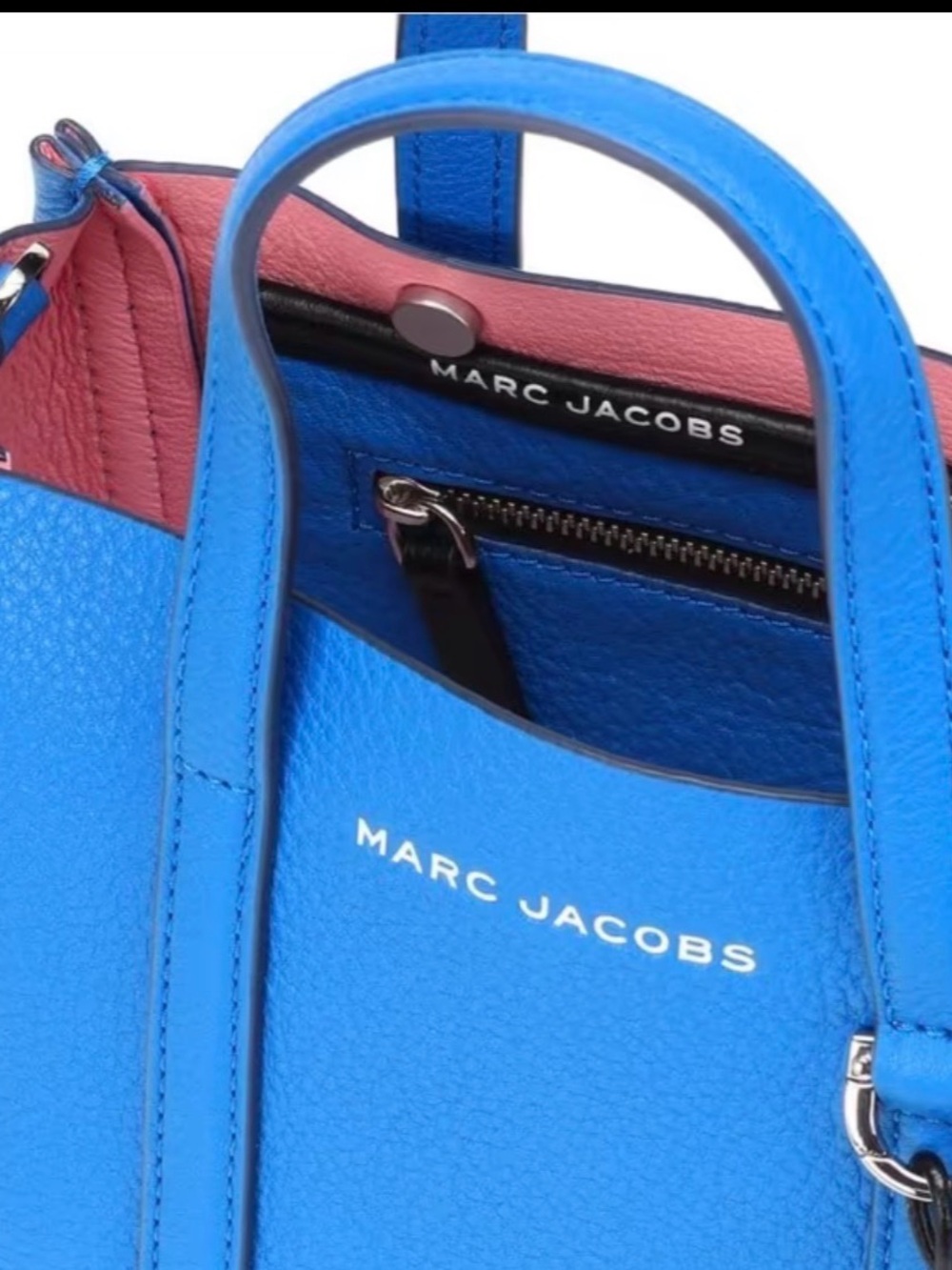 Marc Jacobs Leather Tote with Top Handles- New with Tag